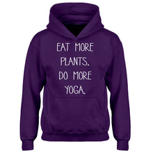 Hoodie More Plants More Yoga Kids Hoodie