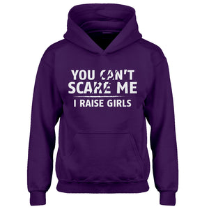 Youth You can't scare Me I Raise Girls Kids Hoodie