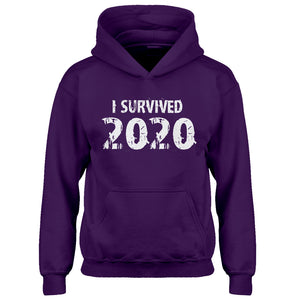 Youth I Survived 2020 Kids Hoodie