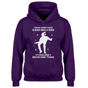 Hoodie When Those Sleigh Bells Ring Kids Hoodie