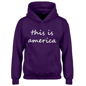 Hoodie This is America Kids Hoodie