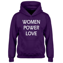 Hoodie Women Power Love  Kids Hoodie