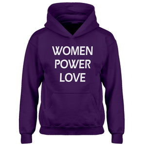 Hoodie Women Power Love  Kids Hoodie