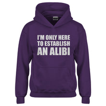Youth Here to Establish and Alibi Kids Hoodie