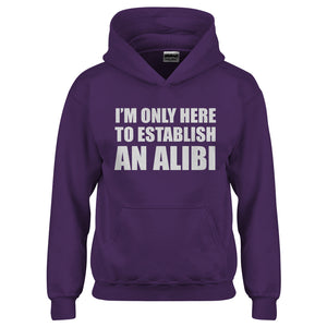 Youth Here to Establish and Alibi Kids Hoodie