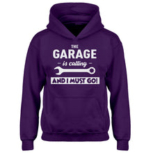 Youth The Garage is Calling Kids Hoodie