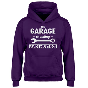 Youth The Garage is Calling Kids Hoodie