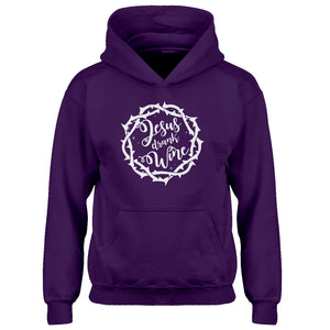 Hoodie Jesus Drank Wine Kids Hoodie