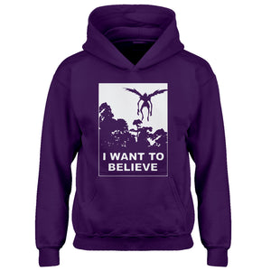 Youth I Want to Believe Shinigami Kids Hoodie