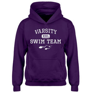Youth Varsity Swim Team Kids Hoodie