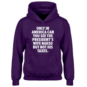 Youth Only in America Kids Hoodie