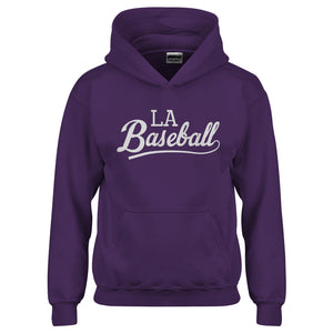 Youth LA Baseball Team Kids Hoodie