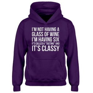 Youth Its Called a Tasting and It's Classy Kids Hoodie