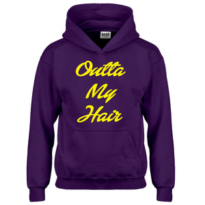 Hoodie Outta My Hair Kids Hoodie
