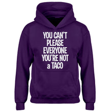 Hoodie Youre not a Taco Kids Hoodie