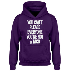 Hoodie Youre not a Taco Kids Hoodie