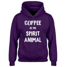 Youth Coffee is my Spirit Animal Kids Hoodie