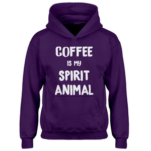 Youth Coffee is my Spirit Animal Kids Hoodie