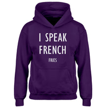 Hoodie I Speak French Fries Kids Hoodie