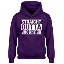 Youth Straight Outta the Upside Down Kids Hoodie