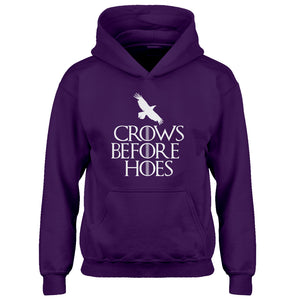 Hoodie Crows Before Hoes Kids Hoodie