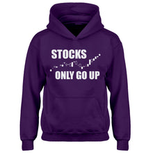 Youth STOCKS ONLY GO UP Kids Hoodie