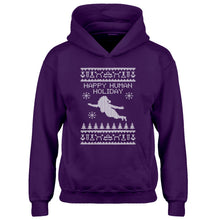 Hoodie Happy Human Holiday Kids Hoodie