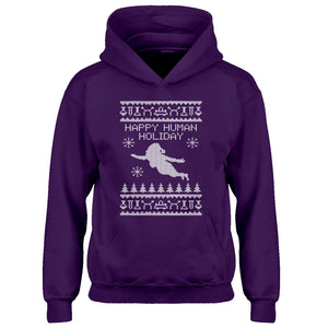 Hoodie Happy Human Holiday Kids Hoodie
