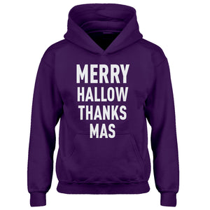 Hoodie Merry Hallow Thanks Mas Kids Hoodie