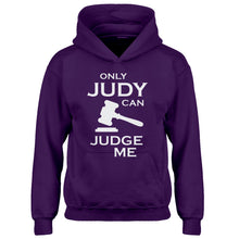 Youth Only JUDY can JUDGE ME Kids Hoodie
