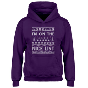 Hoodie Im on the Naughty List Kids Hoodie