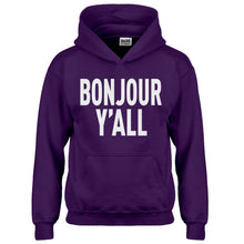 Hoodie Bonjour Yall Kids Hoodie