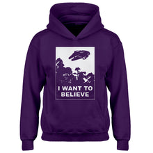 Youth I Want to Believe Star Ship Kids Hoodie