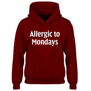 Youth Allergic to Mondays Kids Hoodie