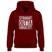 Youth Straight Outta Kansas City Kids Hoodie