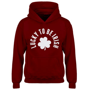 Hoodie Lucky to be Irish Kids Hoodie