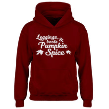 Youth Leggings, Boots, and Pumpkin Spice Kids Hoodie