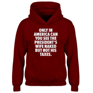 Youth Only in America Kids Hoodie