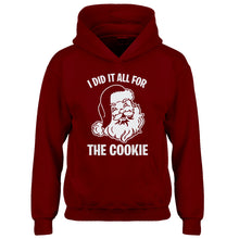 Youth I did it all for the Cookie Kids Hoodie
