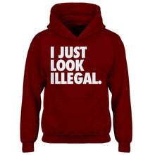 Hoodie Just Look Illegal Kids Hoodie
