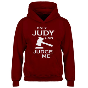 Youth Only JUDY can JUDGE ME Kids Hoodie
