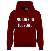 Hoodie No One is Illegal Kids Hoodie