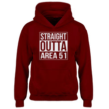 Youth Straight Outta Area 51 Kids Hoodie