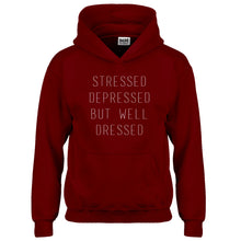 Hoodie Stressed Depressed Kids Hoodie