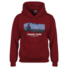 Youth Pleasant Plains Fine Lumber Sawmill Kids Hoodie