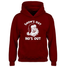 Youth Snows Out Ho's Out Kids Hoodie