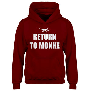 Youth Return to Monke Kids Hoodie