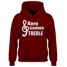Youth Here Comes Treble Kids Hoodie