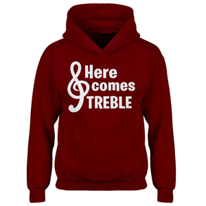 Youth Here Comes Treble Kids Hoodie