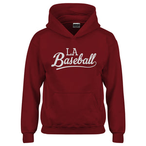 Youth LA Baseball Team Kids Hoodie